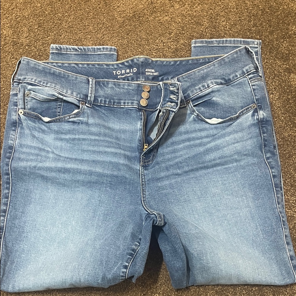 Torrid Light Blue Women's Jeggings